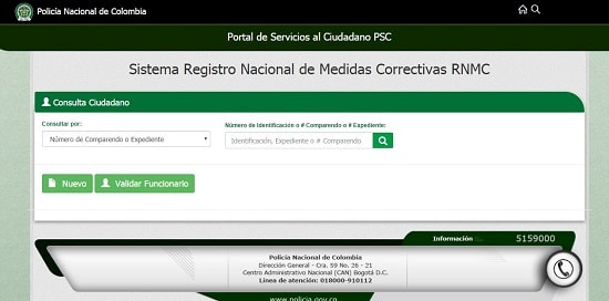 como sacar certificado de medidas correctivas