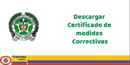 descargar certificado correctivas