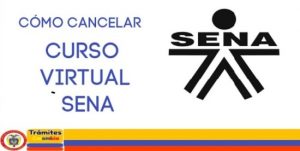 cancelar curso virtual sena